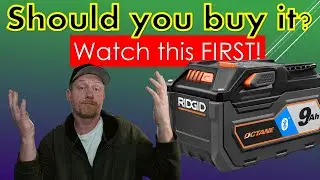 Ridgid Octane 9ah 18v battery | Watch this before you buy!