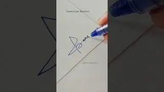 PARAS🌷- BEST Stylish Signature❤️| 'P' letter Signature Style #lettering#ytshorts#viral#shorts