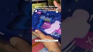 @StayfreeIndia Secure Nights XXL 💙 Real Talk on Period Protection, Comfort & Late-Night Leaks 🩸