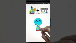 Doey the Doughman + Sprunki Poppy playtime 4 #doey #doeythedoughman #poppyplaytime #sprunki #shorts