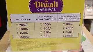 puja special offers, diwali 🎇 carnival get coupons upto 50%off