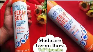Germi Burst Modicare | Best for  Covid-19 | Germ cleaning product | Must Watch