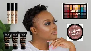 Foundation Review : NYX BORN TO GLOW | DRUGSTORE MAKEUP TUTORIAL|