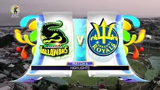 Jamaica Tallawahs vs Barbados Royals M6 | HERO CPL 2021 | SportsMax TV