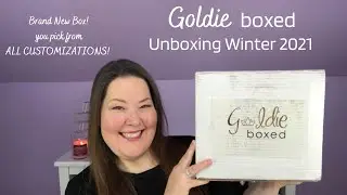 Goldie Boxed Unboxing Winter 2021 / The First Gold Bear