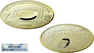 Apollo 11 Astronaut Challenge Coin National Aeronautics & Space Administration Review