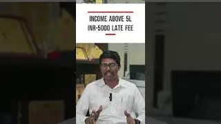 ITR Filing | Late Fee for Filing ITR | In Tamil | #itr #incometax #taxpayer #itrfiling #itrreturn