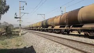 Pandit Deen Dayal Upadhyay Nagar WAG-7 with BTPN Petrol Freight