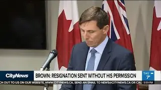 Resignation sent out 'without my permission': Patrick Brown