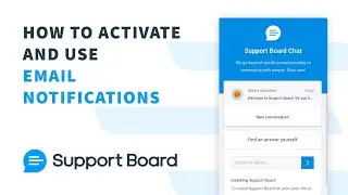 How to activate and use email notifications
