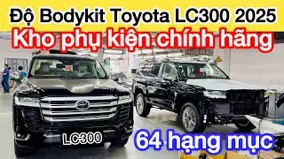 Đột nhập kho phụ kiện Toyota Land Cruiser LC300 Bodykit VXR ch&iacute;nh h&atilde;ng, 64 hạng mục, L&ograve; xo, Đ&egrave;n, c&ograve;i