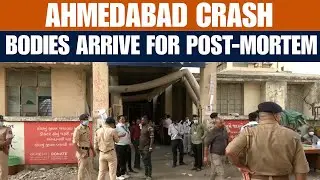 Ahmedabad Plane Crash: Grief Outside Civil Hospital Post-Mortem Room | News9