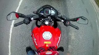 Первая поездка на Bajaj Pulsar ns 200 2017