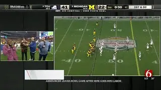 Robert Griffin III Bolts From Michigan-TCU Broadcast As Wife Goes Into Labor