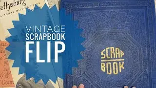 Vintage Scrapbook Flip Through - 1940s - Second Book