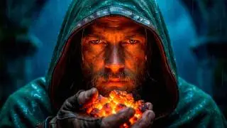 The Ranger's Watch | Relaxing Medieval Music & Storm Ambience | Study/relax 🌧️