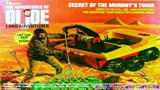 G.I. Joe Secret of the Mummy's Tomb Hasbro Commercial Retro Toys and Cartoons