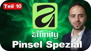 Affinity V3.0 für Anfänger – Pinsel in Affinity / Zeichnen & Malen mit Malpinsel (deutsch) – Teil 9