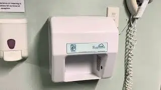 Supreme BA101 Hand Dryer (Older Version) at New Plymouth Top 10 Holiday Park, New Plymouth