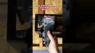 The HYPER TOUGH Steel Tool Storage Rack!