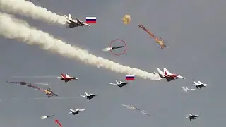 TODAY! 215 Russian fighter jets shot down by deadly US weapons