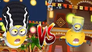 Despicable Me Minion Rush Bride Of Frankenstein vs Despicable Me Minion Rush Jelly Jar Gameplay HD