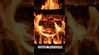 Real Fireplace Sound 🔥 Instant Relaxation 🥱 #relxing #firesounds