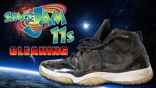 How to clean Air Jordan 11 Space Jams