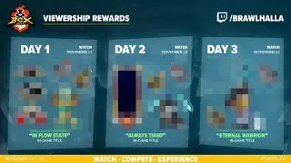Vistazo a las Recompensas GRATIS de la BCX 2025 | Brawlhalla (Espa&ntilde;ol)