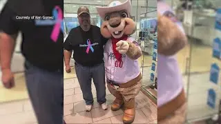 A male breast cancer survivor uses his story to bring awareness