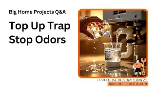 Refill Condensate Trap After Drain Cleaning