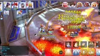 R.O 仙境传说 Sea Oracle Hard  困难神谕( Mystel x2 DarkLoad Baphomet Time Holder=弑神者x2 黑王 大巴 眼球）主教视角 8/7