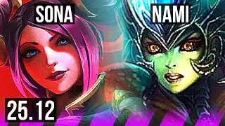 SONA & Jinx vs NAMI & Karthus (SUP) | Comeback, 24k DMG, 8/6/33 | EUW Master | 25.12