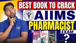 BEST BOOK FOR AIIMS PHARMACIST EXAM | AIIMS CRE VACANCY PREPARATION #aiimspharmacist #aiimscre #gdc