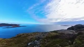 Hiking The Hills Between Cr&eacute;maill&egrave;re Harbour & Goose Cove - Northern Peninsula Newfoundland - 4K