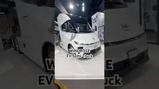 Worldwide - Windrose EV Semi-Truck #EV #EVSemi #EVSemiFleet #actexpo #windrose