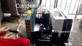 Condura aircon Inverter 1.5hp window type cleaning part 2