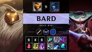 Bard Mid vs Lissandra - EUW Diamond Patch 25.15