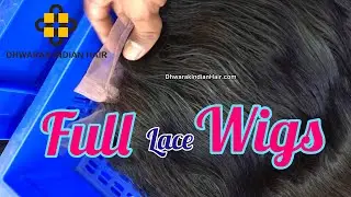 *FULL LACE WIGS * temple hair supplier raw unprocessed indian hair wholesale