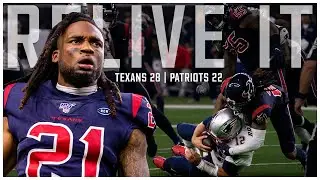 Relive It || Houston Texans defeat Tom Brady, New England Patriots