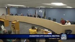 Evanston City Council Meeting 10-27-2025