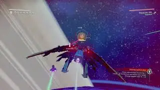 No Man's Sky Gameplay (Space Travel & Finding A Dead Moon)