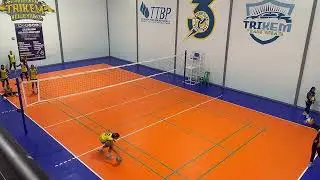 PERTANDIGAN VOLLEYBALL  LIGA DLLAJ JAWA BARAT 2025 KU-2009 BINA MUDA BANDUNG  VS PARAHYANGAN BANDUNG