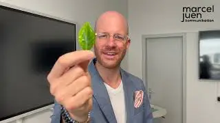 TV-Interview: Positionierung von Gegenst&auml;nden! 🌿 Tipp aus der Praxis von Medientrainer Marcel Juen