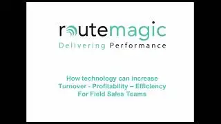 Increasing efficiency for FIeld Sales Teams