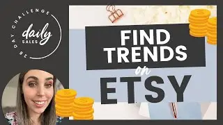 How to find trending products on Etsy 🔍 How to sell digital products, Canva templates & printables