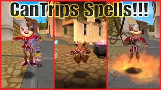 Wizard101: Quick CanTrips Spells Guide!!!