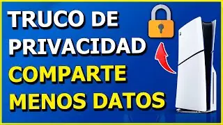 🔒 Truco de Privacidad en PS5 👀 Reduce los Datos que Comparte tu Consola