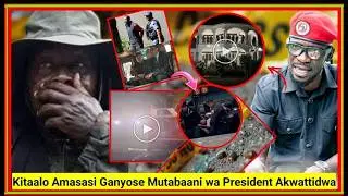Breaking News!! Amasasi Ganyose Mutabaani Wa President Akkwatiddwa Ekiri Mu Kampala Miranga Myerere