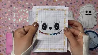 Paper Surprise 🎀💖🍀 ASMR unpacking 🎧✨ LABUBU stickers DIY